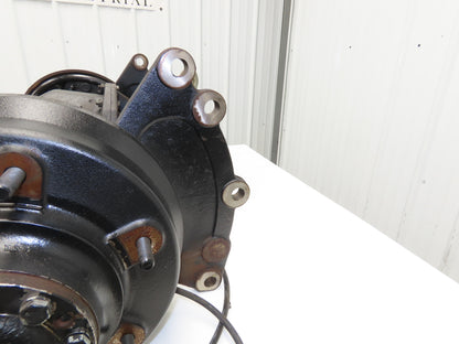 Hyster E60Z-33 Forklift Front Dual Wheel Drive Axle Assembly 6-Lug & Park Brake