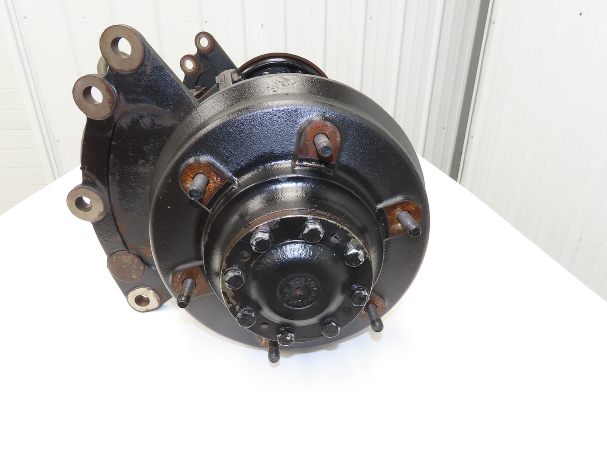 Hyster E60Z-33 Forklift Front Dual Wheel Drive Axle Assembly 6-Lug & Park Brake