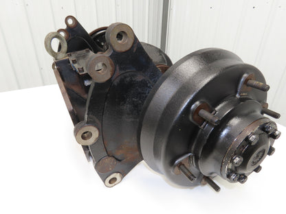 Hyster E60Z-33 Forklift Front Dual Wheel Drive Axle Assembly 6-Lug & Park Brake