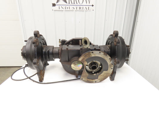 Hyster E60Z-33 Forklift Front Dual Wheel Drive Axle Assembly 6-Lug & Park Brake