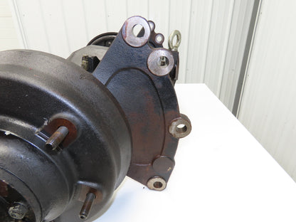 Hyster E60Z-33 Forklift Front Dual Wheel Drive Axle Assembly 6-Lug & Park Brake