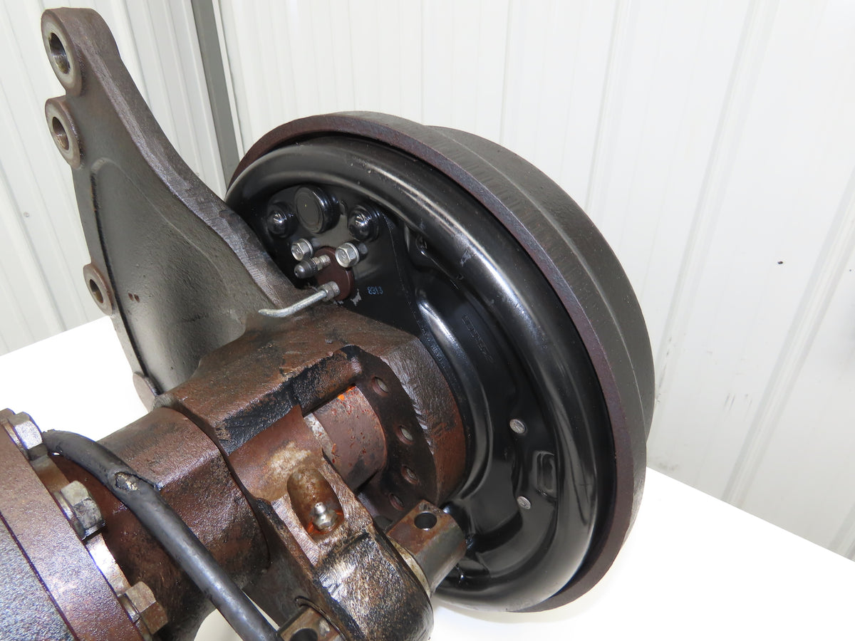 Hyster E60Z-33 Forklift Front Dual Wheel Drive Axle Assembly 6-Lug & Park Brake