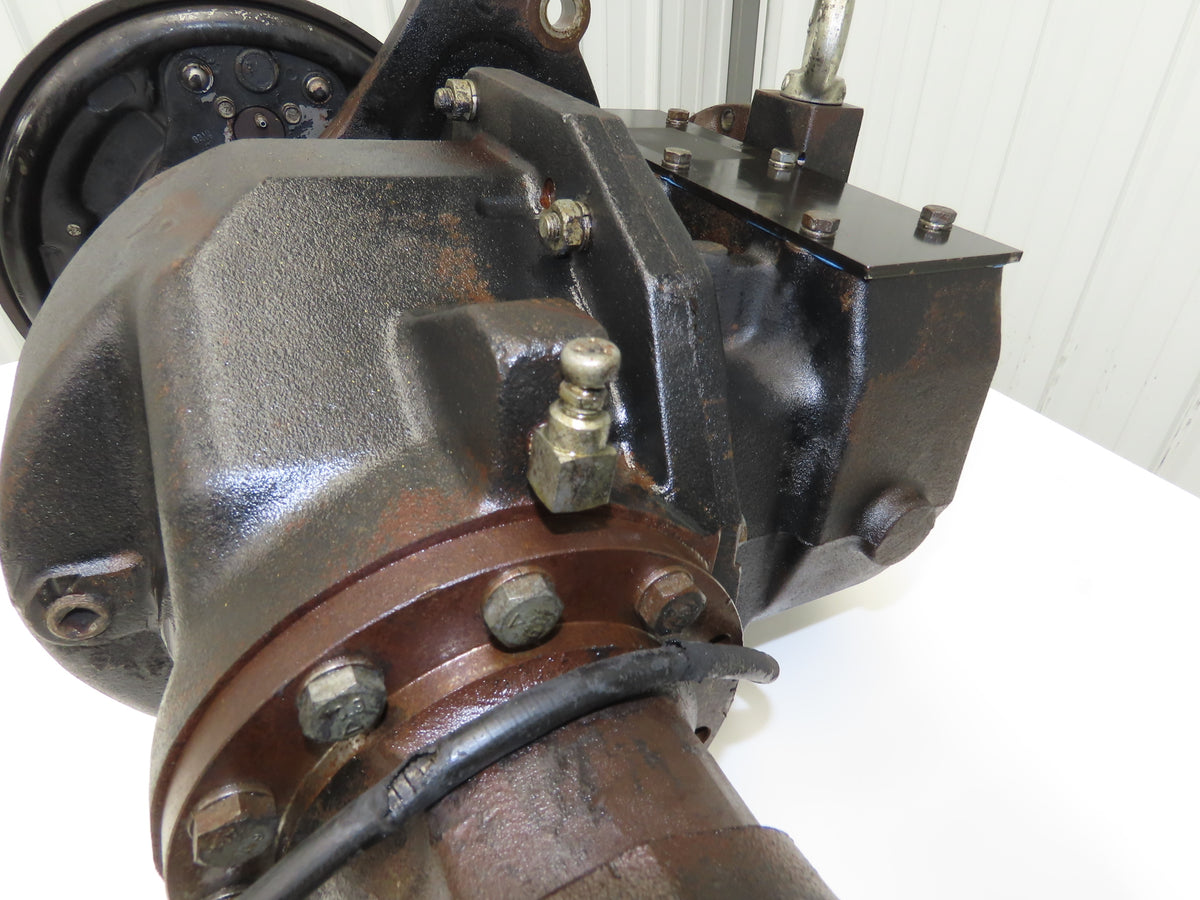 Hyster E60Z-33 Forklift Front Dual Wheel Drive Axle Assembly 6-Lug & Park Brake