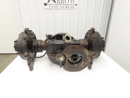 Hyster E60Z-33 Forklift Front Dual Wheel Drive Axle Assembly 6-Lug & Park Brake