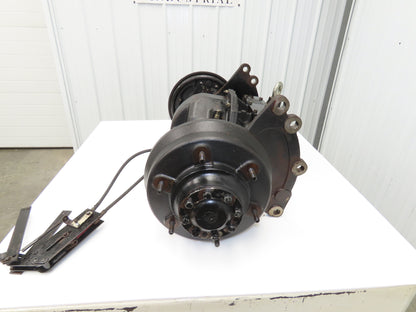 Hyster E60Z-33 Forklift Front Dual Wheel Drive Axle Assembly 6-Lug & Park Brake