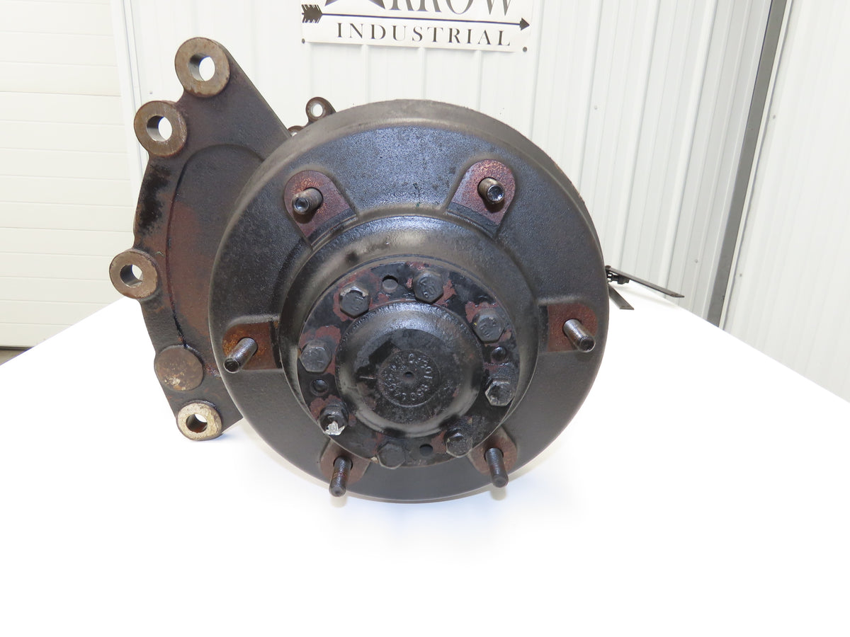 Hyster E60Z-33 Forklift Front Dual Wheel Drive Axle Assembly 6-Lug & Park Brake