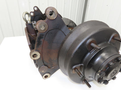 Hyster E60Z-33 Forklift Front Dual Wheel Drive Axle Assembly 6-Lug & Park Brake