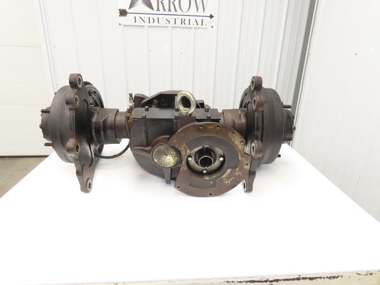 Hyster E60Z-33 Forklift Front Dual Wheel Drive Axle Assembly 6-Lug & Park Brake