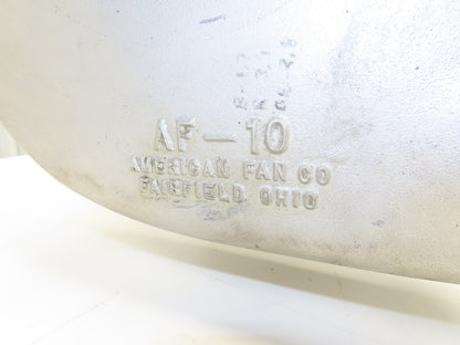 American Fan AF-10 High Pressure Blower 2Hp 3450 RPM 230/460V 3PH Aluminum