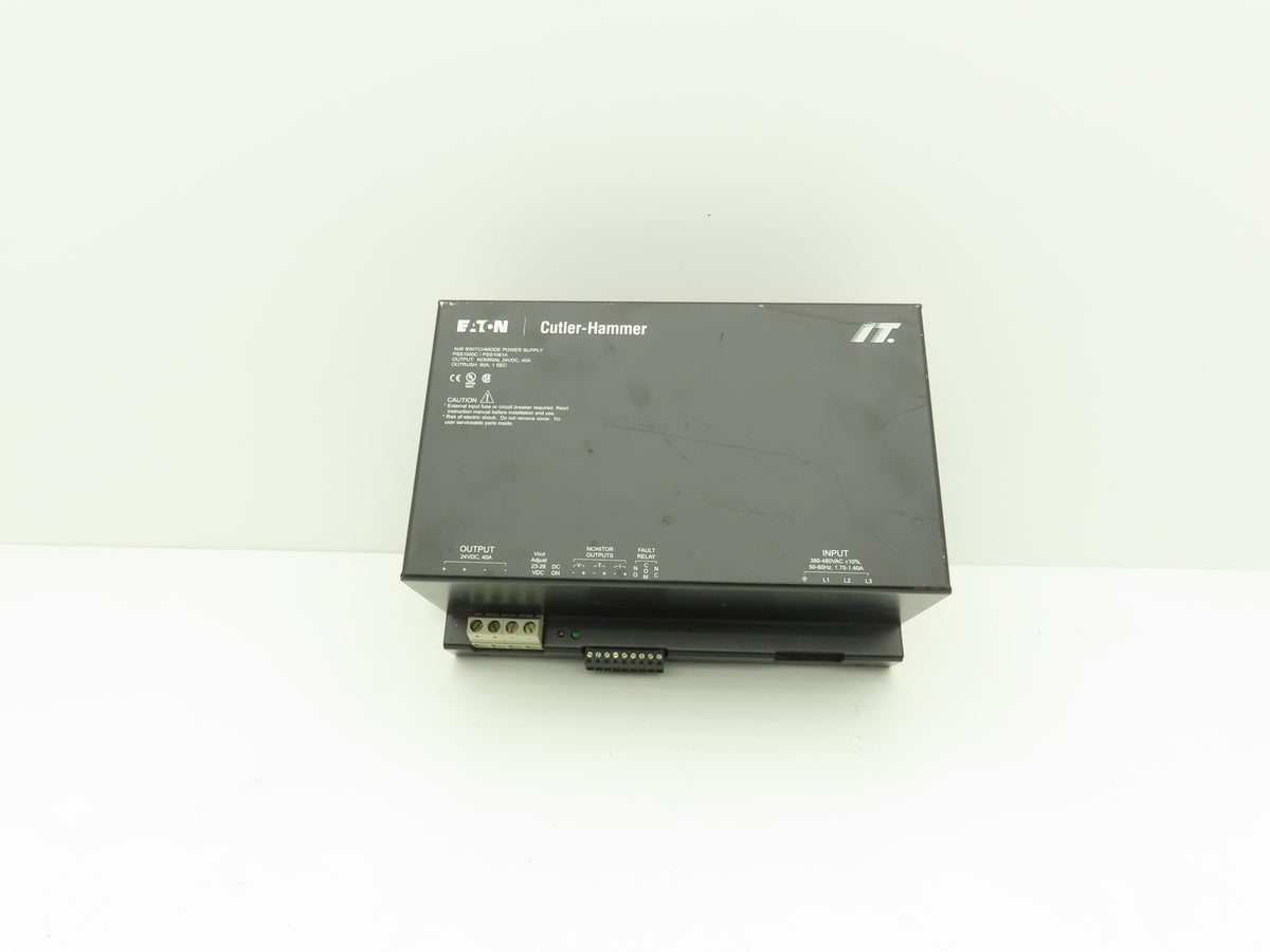 Eaton Cutler-Hammer PSS1000C / PSS1061A 1kW Power Supply 380-480VAC In 24V Out