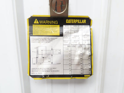Caterpillar NRR40 Narrow Aisle Reach Forklift Operator Center Plastic Dash