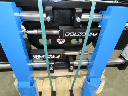 Bolzoni Forklift Class 2 Electric SideShift Fork Positioner Attachment 3300lbs