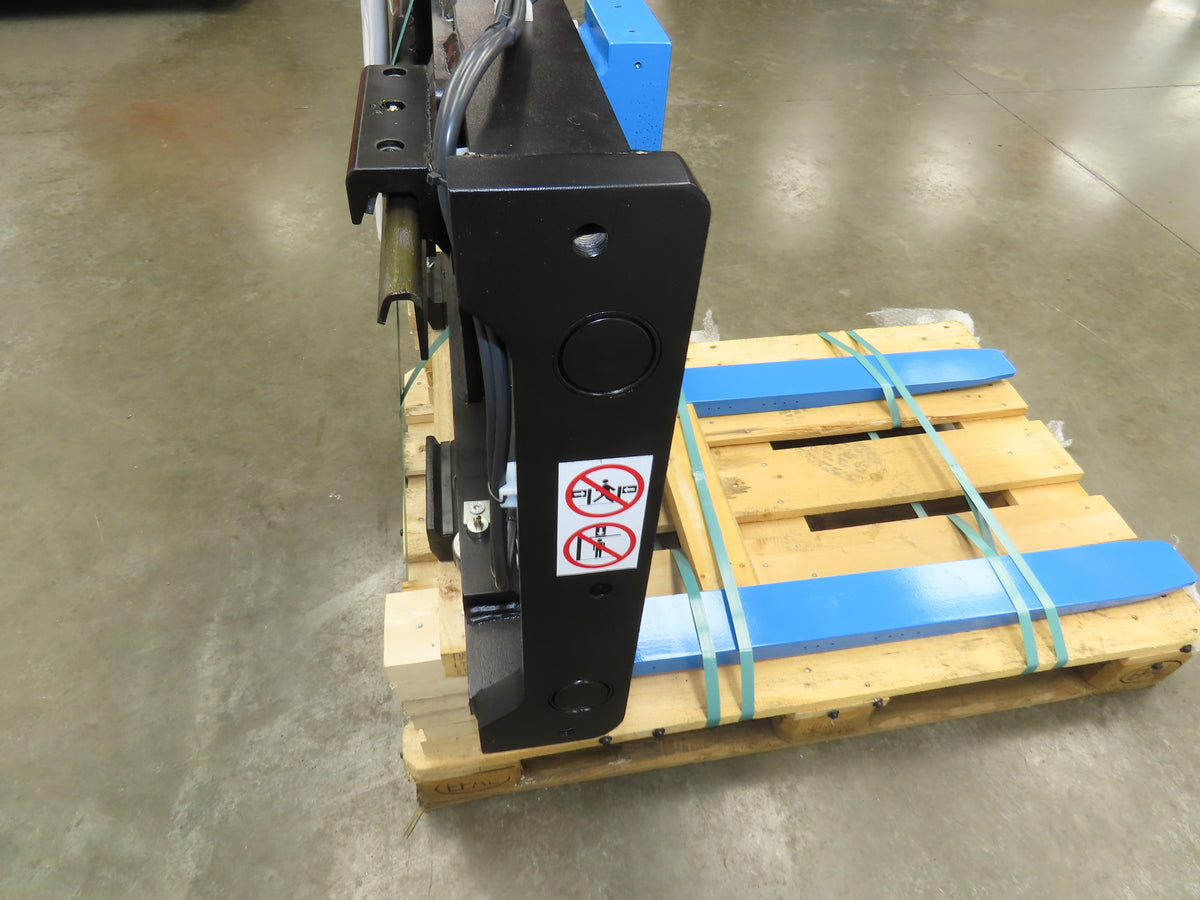 Bolzoni Forklift Class 2 Electric SideShift Fork Positioner Attachment 3300lbs