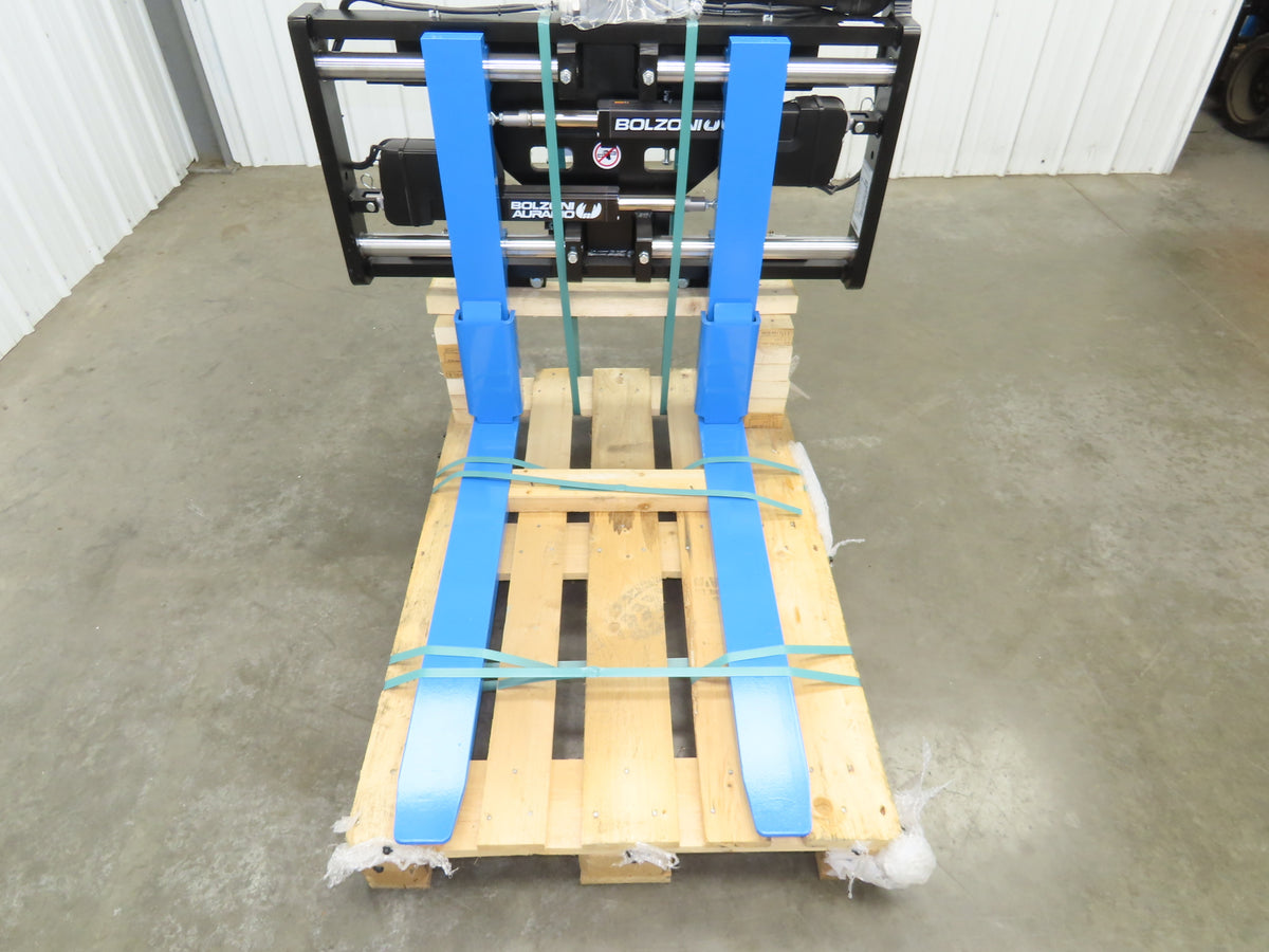 Bolzoni Forklift Class 2 Electric SideShift Fork Positioner Attachment 3300lbs