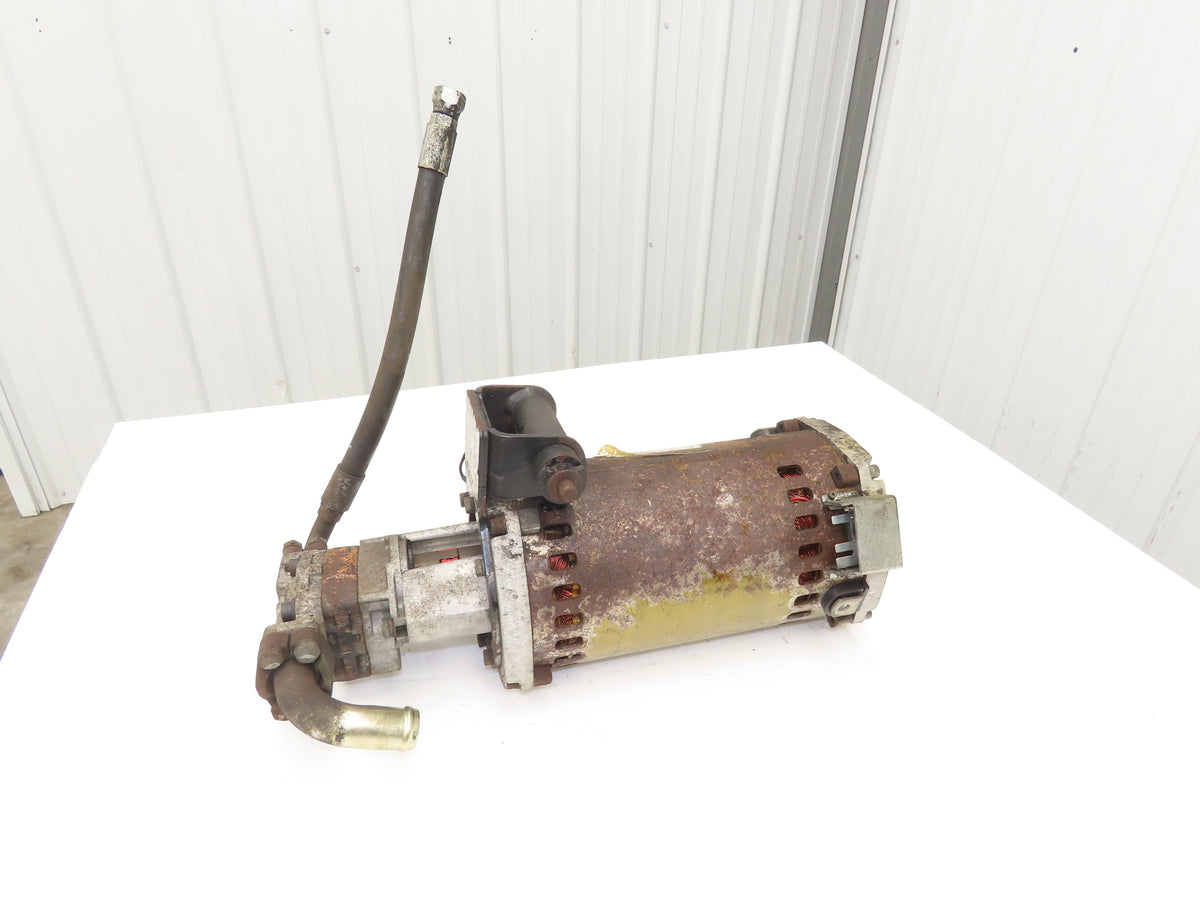 Hyster 8522374 Forklift Hydraulic Motor & Pump 36/48V Removed From E60Z-33