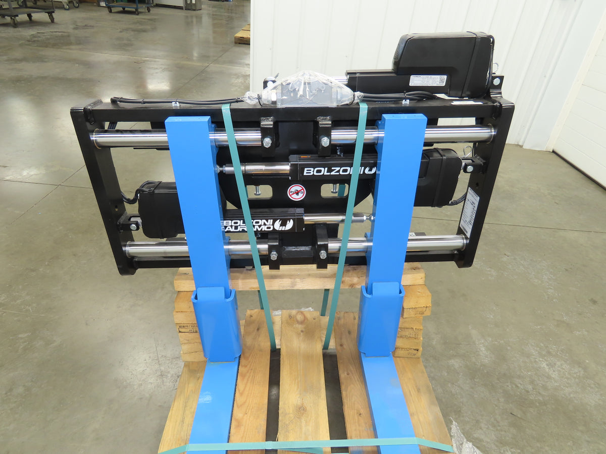 Bolzoni Forklift Class 2 Electric SideShift 42" Fork Positioner Attach 3300lbs