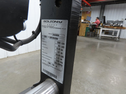 Bolzoni Forklift Class 2 Electric SideShift 48" Fork Positioner Attach 3300lbs