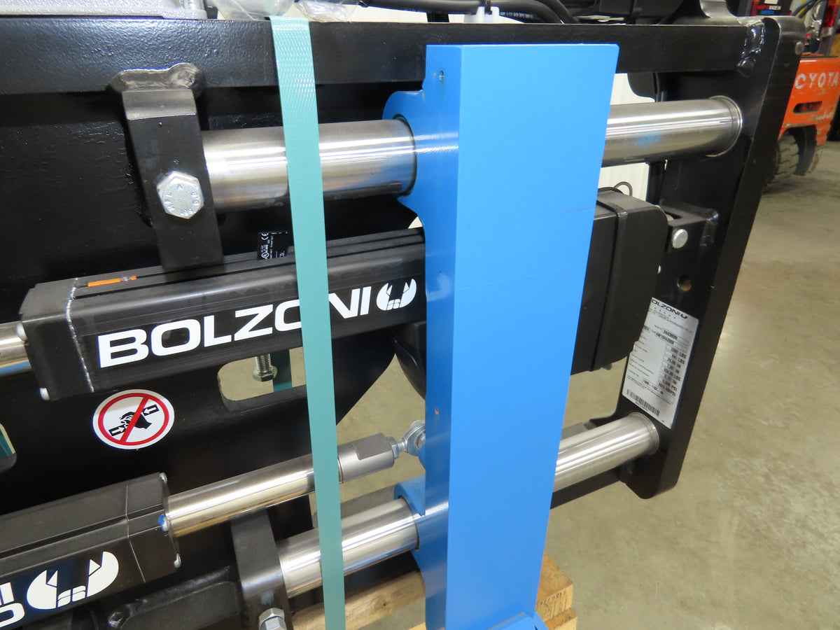 Bolzoni Forklift Class 2 Electric SideShift 48" Fork Positioner Attach 3300lbs