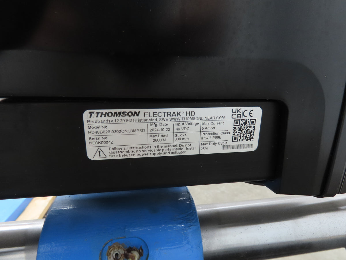Bolzoni Forklift Class 2 Electric SideShift 48" Fork Positioner Attach 3300lbs