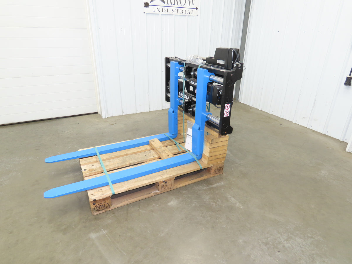 Bolzoni Forklift Class 2 Electric SideShift 48" Fork Positioner Attach 3300lbs