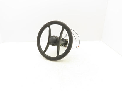 Hyster E60Z-33 Forklift Steering Wheel & Bracket Assembly