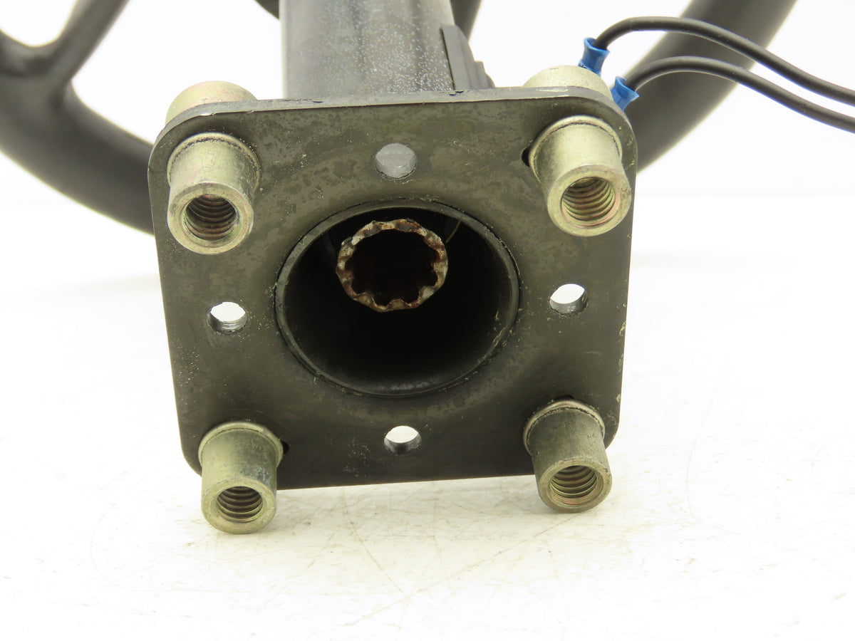 Hyster E60Z-33 Forklift Steering Wheel & Bracket Assembly