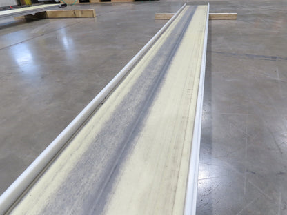 QC Industries 12"x 13'L Flat Belt Conveyor 230V 3PH 8FPM Automation Series