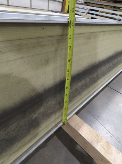 QC Industries 12"x 13'L Flat Belt Conveyor 230V 3PH 8FPM Automation Series