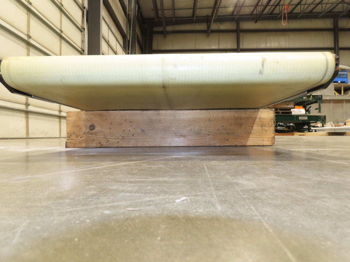 QC Industries 18"x 13'L Flat Belt Conveyor Automation Series  No Drive Motor