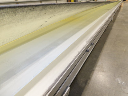 QC Industries 18"x 13'L Flat Belt Conveyor Automation Series  No Drive Motor