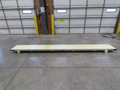 QC Industries 18"x 13'L Flat Belt Conveyor Automation Series  No Drive Motor