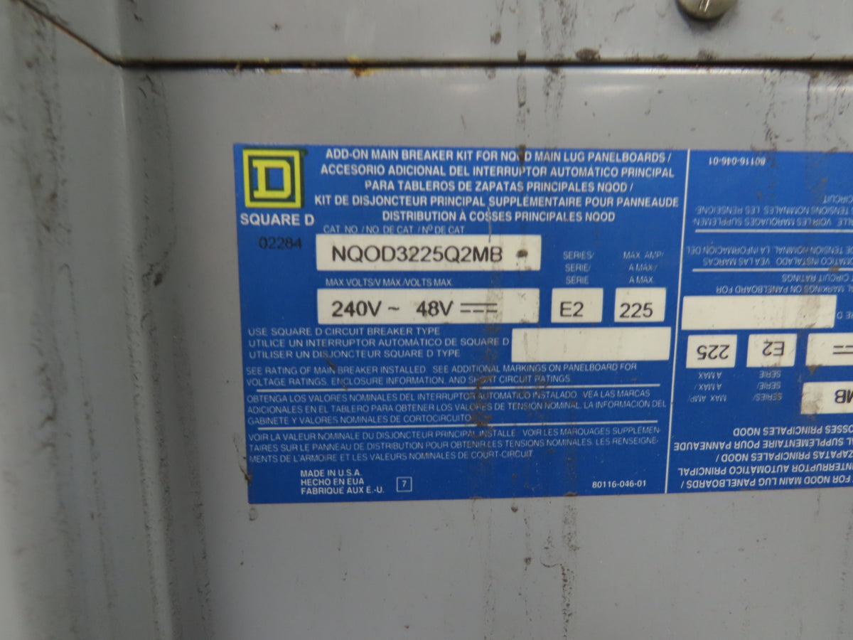 Square D Mobile Transformer Power Station I-Line 75kva 3Ph HV 480 LV 208Y/120