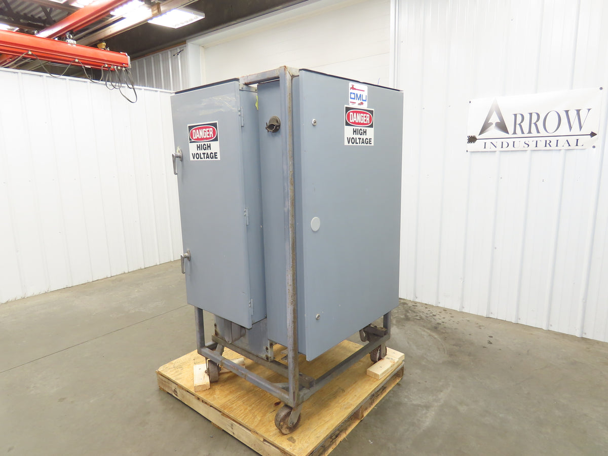 Square D Mobile Transformer Power Station I-Line 75kva 3Ph HV 480 LV 208Y/120