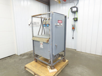 Square D Mobile Transformer Power Station I-Line 75kva 3Ph HV 480 LV 208Y/120