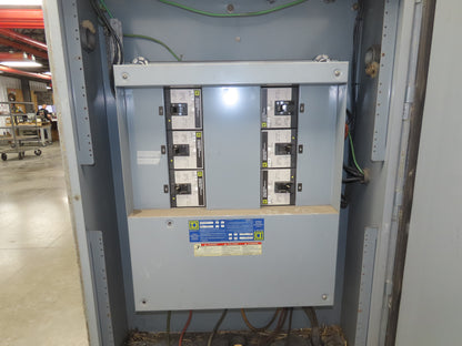 Square D Mobile Transformer Power Station I-Line 75kva 3Ph HV 480 LV 208Y/120