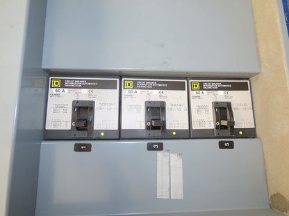 Square D Mobile Transformer Power Station I-Line 75kva 3Ph HV 480 LV 208Y/120