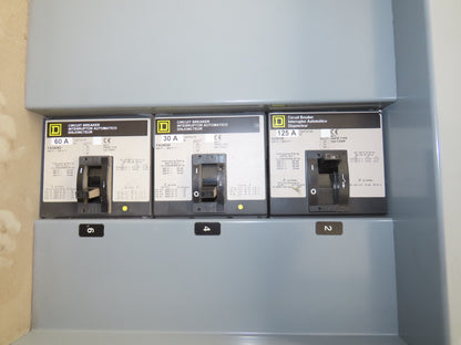 Square D Mobile Transformer Power Station I-Line 75kva 3Ph HV 480 LV 208Y/120