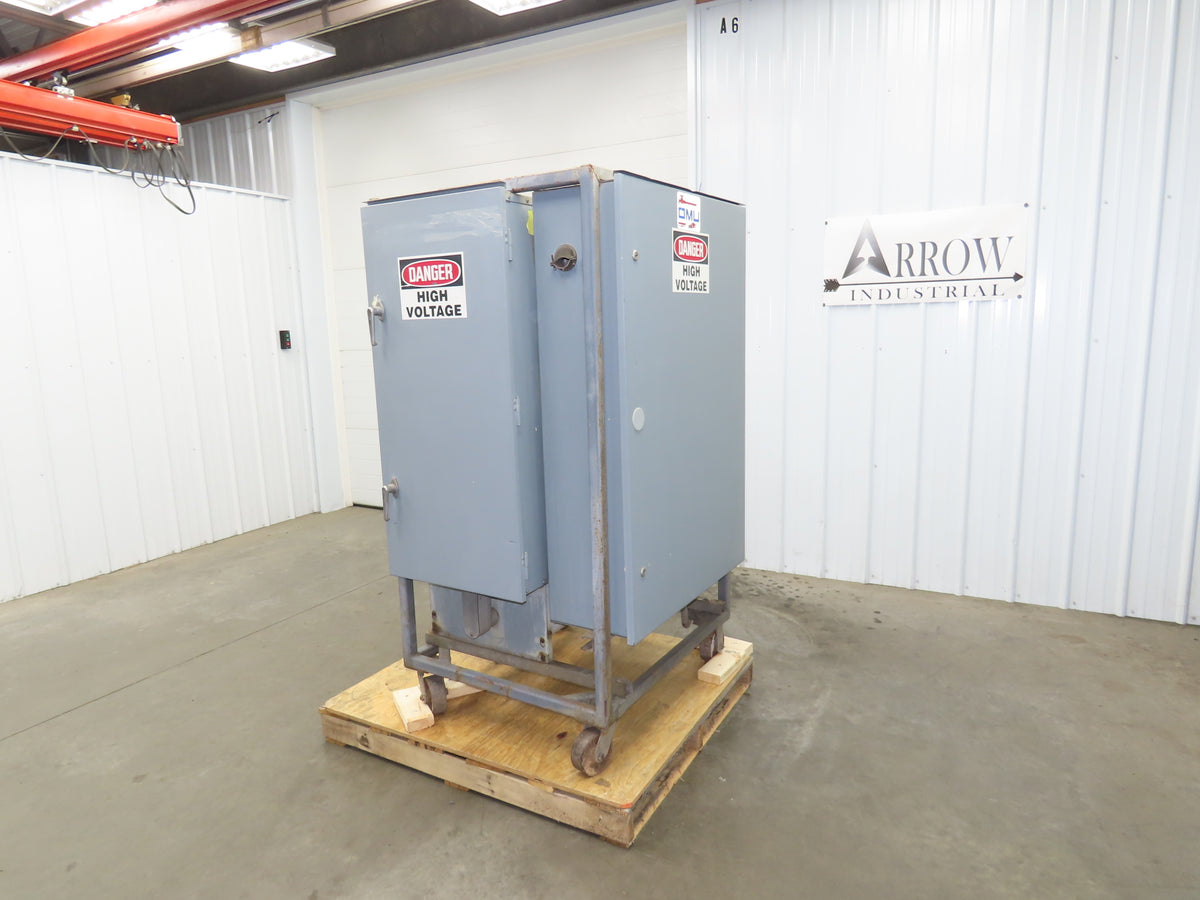 Square D Mobile Transformer Power Station I-Line 75kva 3Ph HV 480 LV 208Y/120