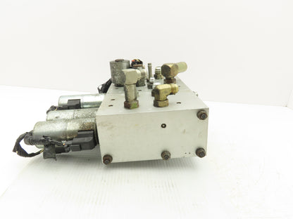 Hyster 8530551Hydraulic Manifold Block From E60Z-33 Forklift