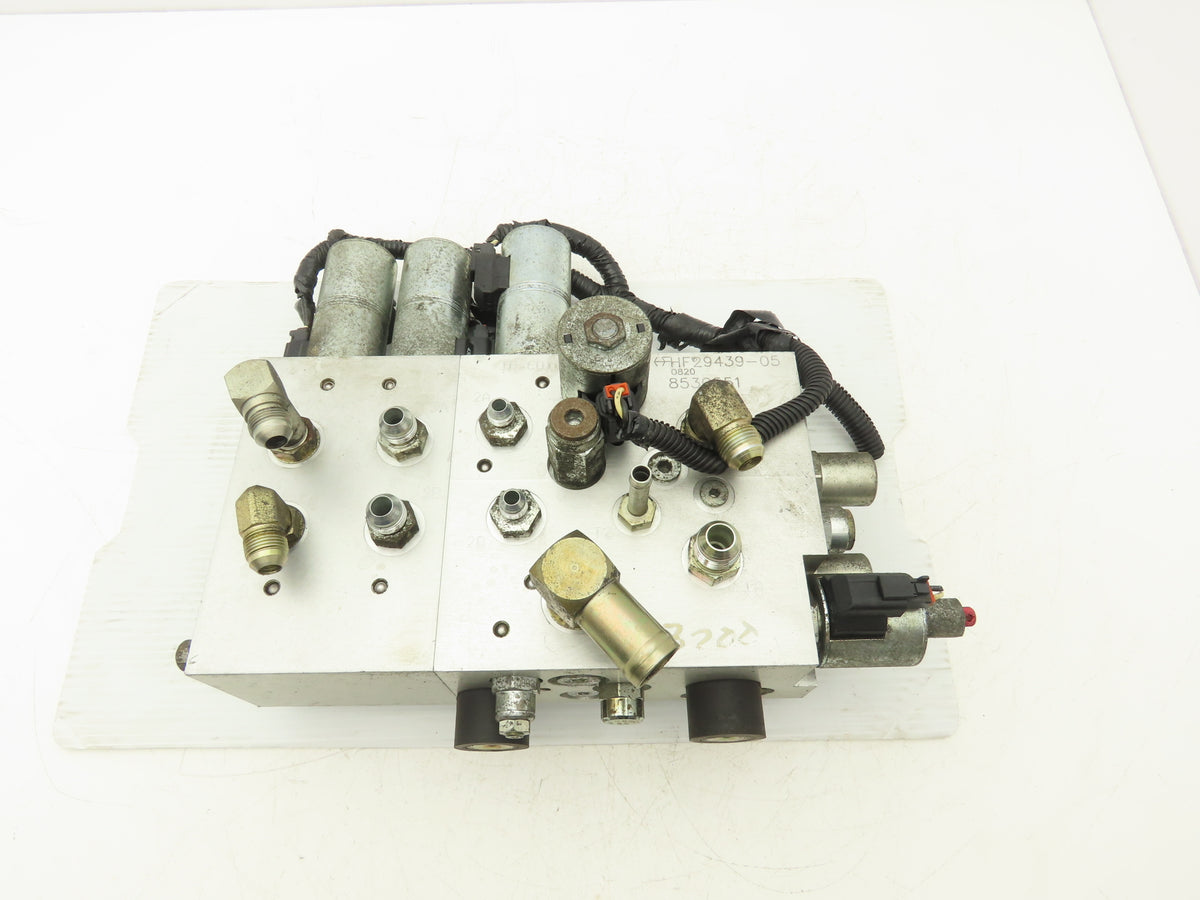Hyster 8530551Hydraulic Manifold Block From E60Z-33 Forklift