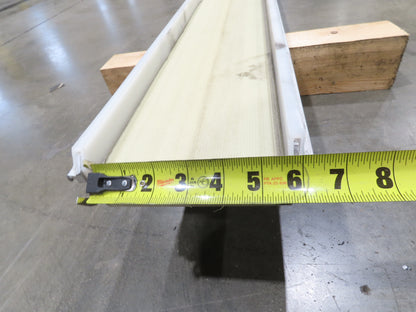QC Industries 6"x 17'L Flat Belt Conveyor 230V 3PH 8FPM Automation Series RH