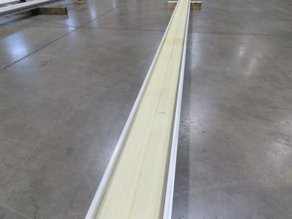 QC Industries 6"x 17'L Flat Belt Conveyor 230V 3PH 8FPM Automation Series RH