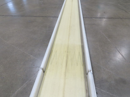 QC Industries 6"x 17'L Flat Belt Conveyor 230V 3PH 8FPM Automation Series RH