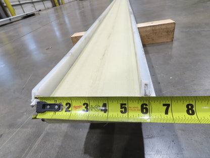 QC Industries 6"x 17'L Flat Belt Conveyor 230V 3PH 8FPM Automation Series LH