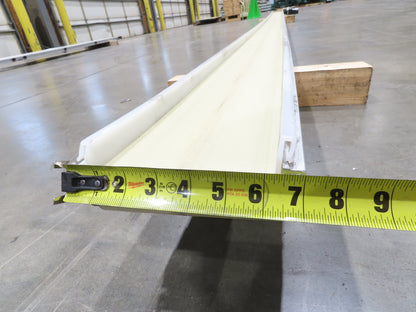 QC Industries 6"x 17'L Flat Belt Conveyor 230V 3PH 8FPM Automation Series LH