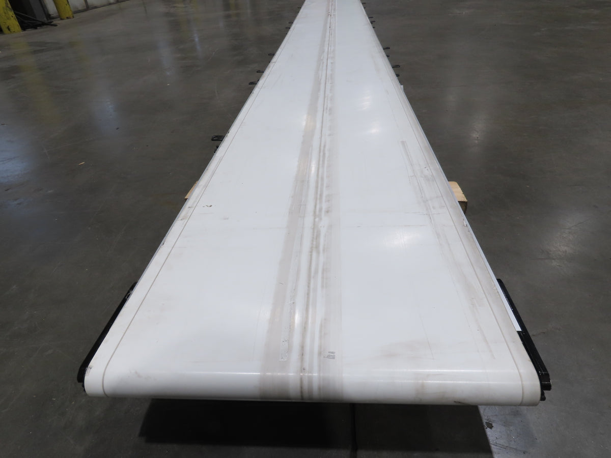 QC Industries 18"x 16'L Flat Belt Conveyor Automation Series  -No Drive Motor