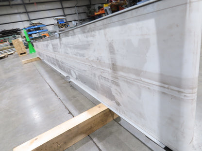 QC Industries 18"x 16'L Flat Belt Conveyor Automation Series  -No Drive Motor