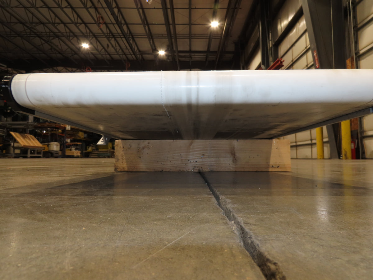 QC Industries 18"x 16'L Flat Belt Conveyor Automation Series  -No Drive Motor