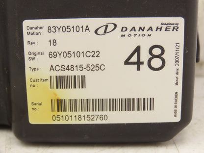 Danaher Motion ACS4815-525C AC SuperDrive Forklift Motor Controller Off E60Z-33