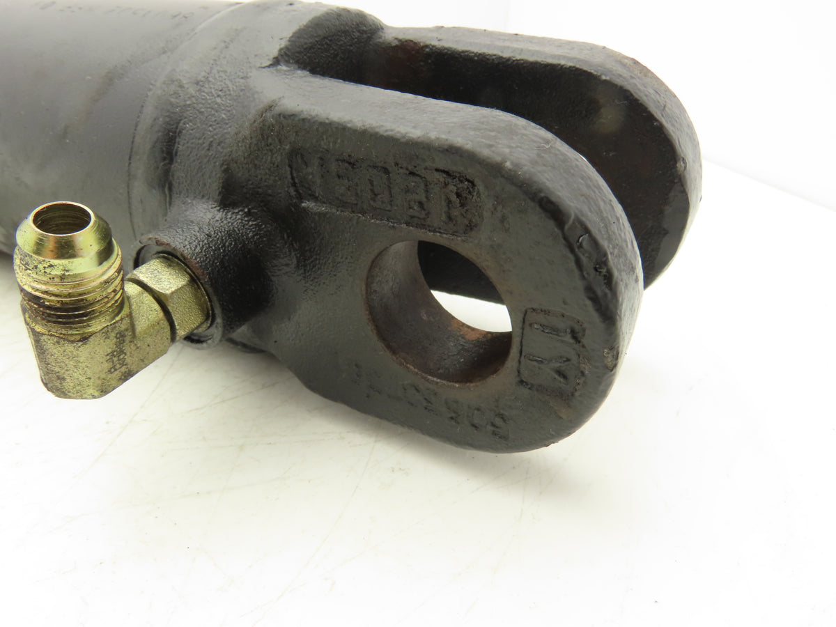 Hyster 8601502 Hydraulic Forklift Tilt Cylinder Removed From E60Z-33 Forklift